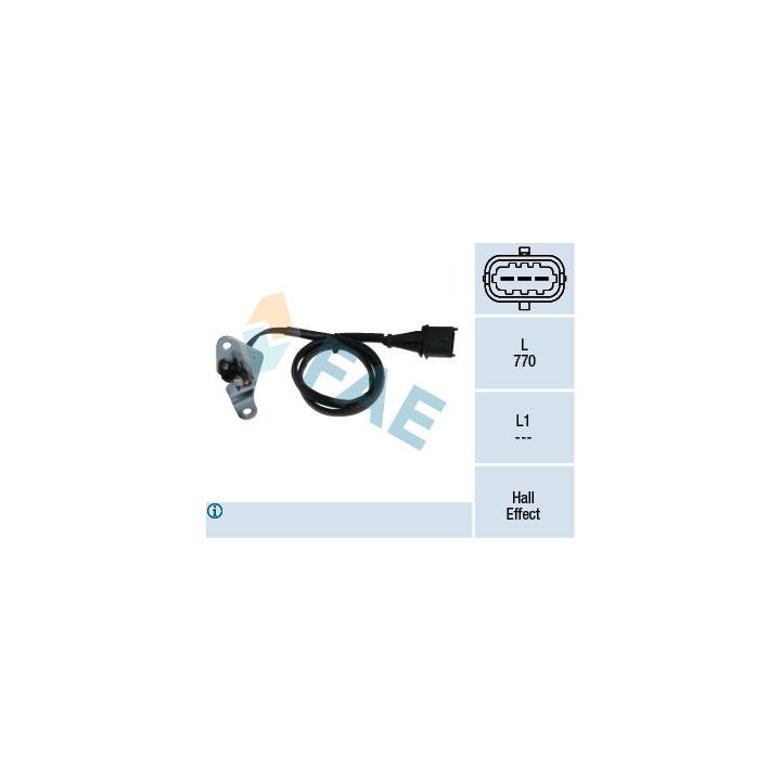 Jutiklis, skirstomojo veleno padėtis FAE 79106