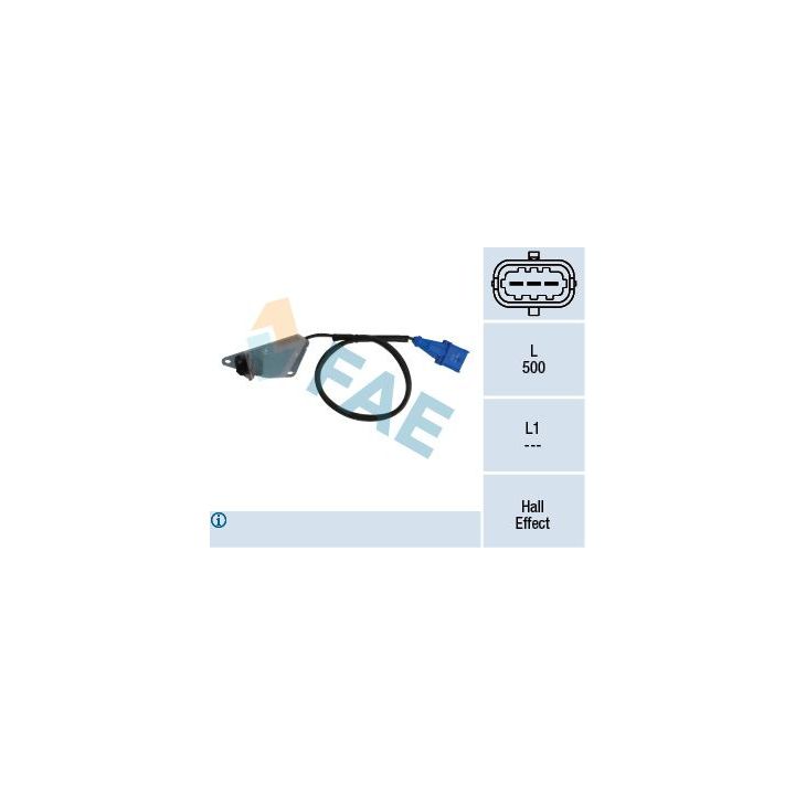 Jutiklis, skirstomojo veleno padėtis FAE 79108