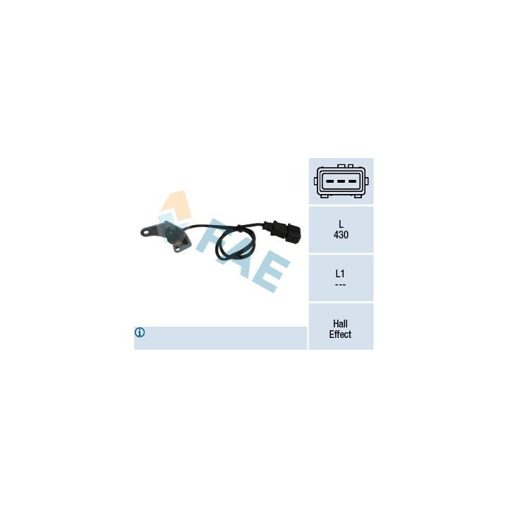 Jutiklis, skirstomojo veleno padėtis FAE 79109