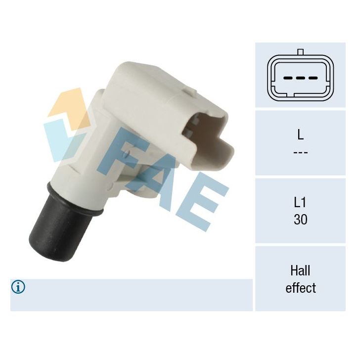 Jutiklis, skirstomojo veleno padėtis FAE 79150