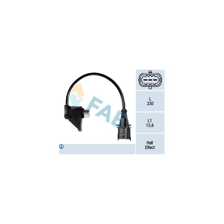 Jutiklis, skirstomojo veleno padėtis FAE 79229