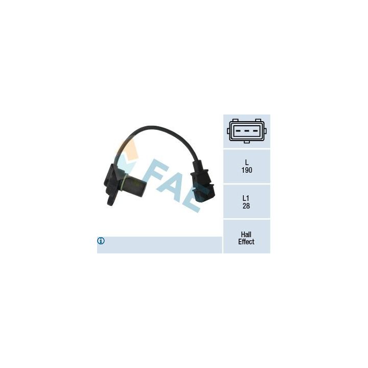 Jutiklis, skirstomojo veleno padėtis FAE 79236