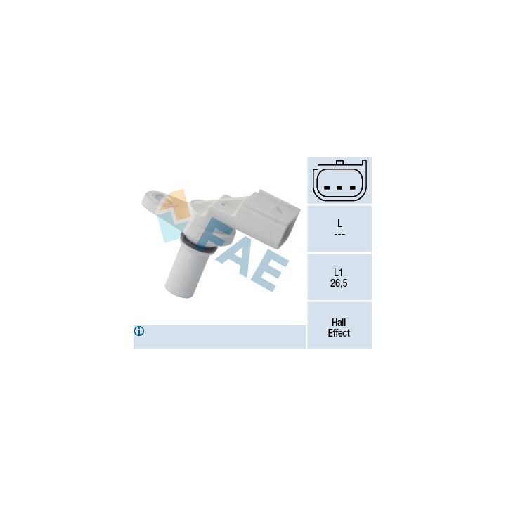 Jutiklis, skirstomojo veleno padėtis FAE 79246