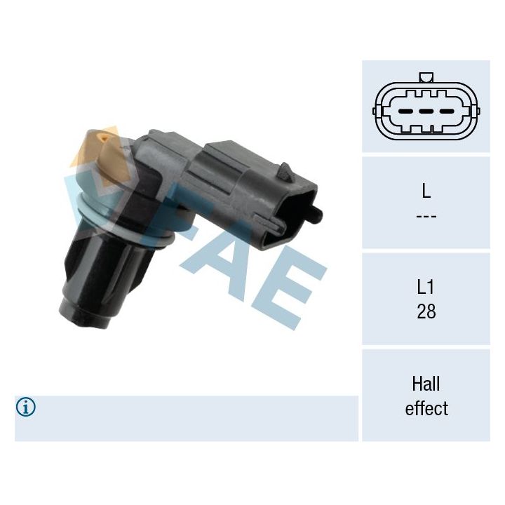 Jutiklis, skirstomojo veleno padėtis FAE 79349