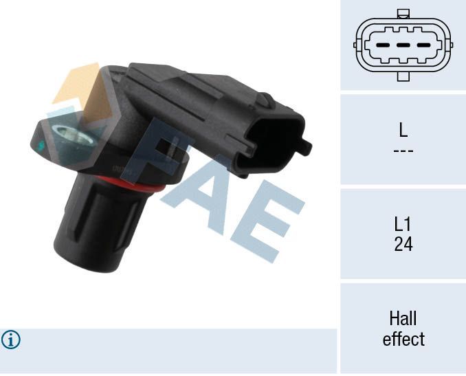 Jutiklis, skirstomojo veleno padėtis FAE 79474