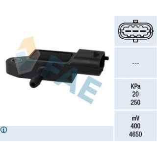 Jutiklis, įsiurbimo kolektoriaus slėgis FAE 15106