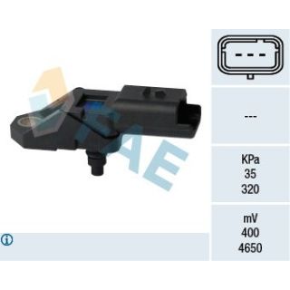Jutiklis, įsiurbimo kolektoriaus slėgis FAE 15108