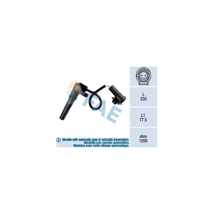 RPM jutiklis, automatinė transmisija FAE 79281