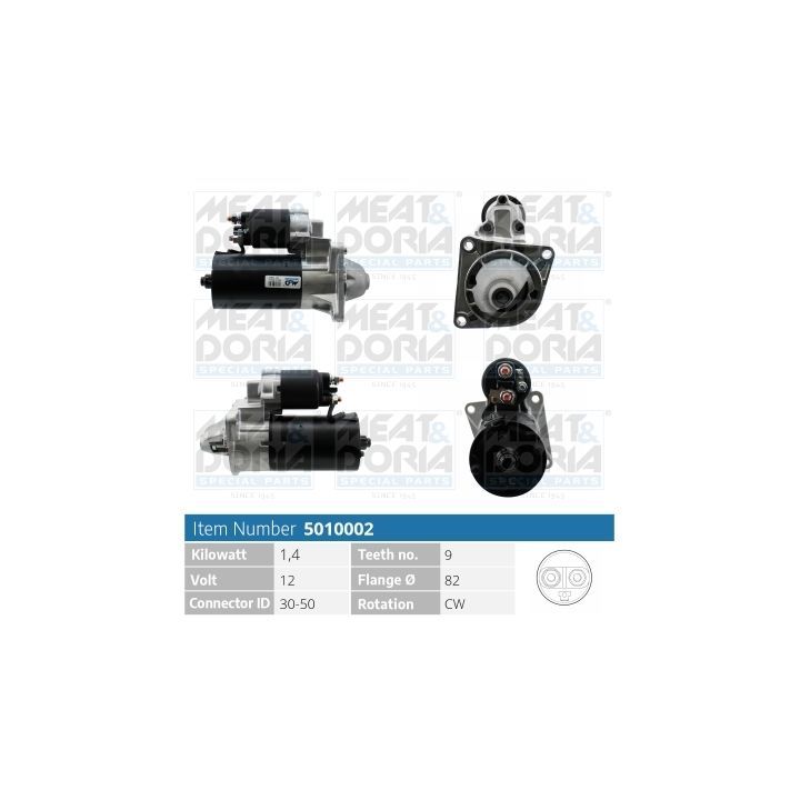 Starteris MEAT & DORIA 5010002