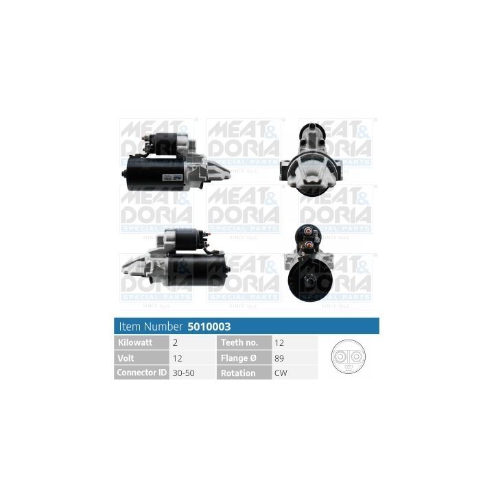 Starteris MEAT & DORIA 5010003