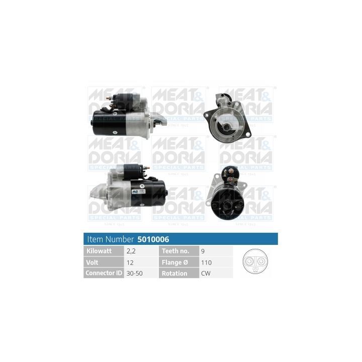 Starteris MEAT & DORIA 5010006