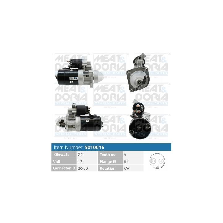 Starteris MEAT & DORIA 5010016