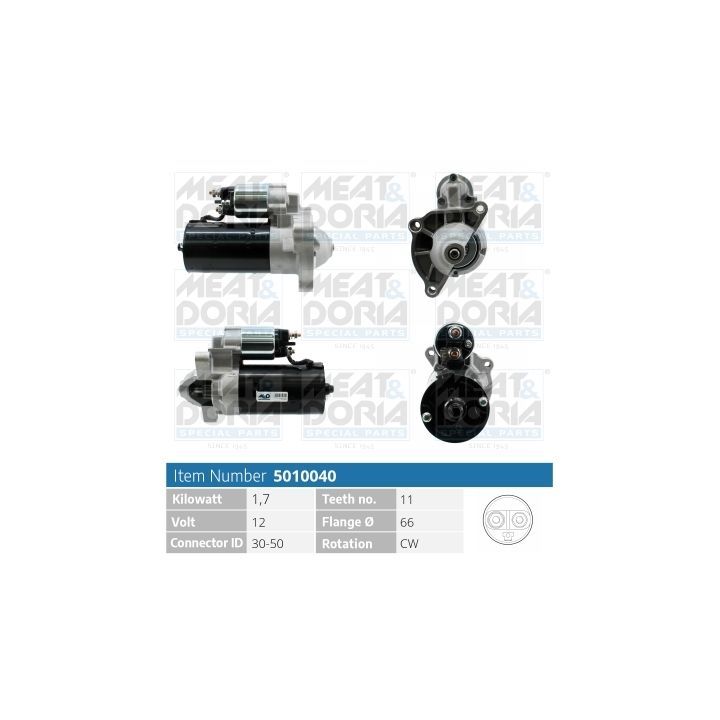 Starteris MEAT & DORIA 5010040