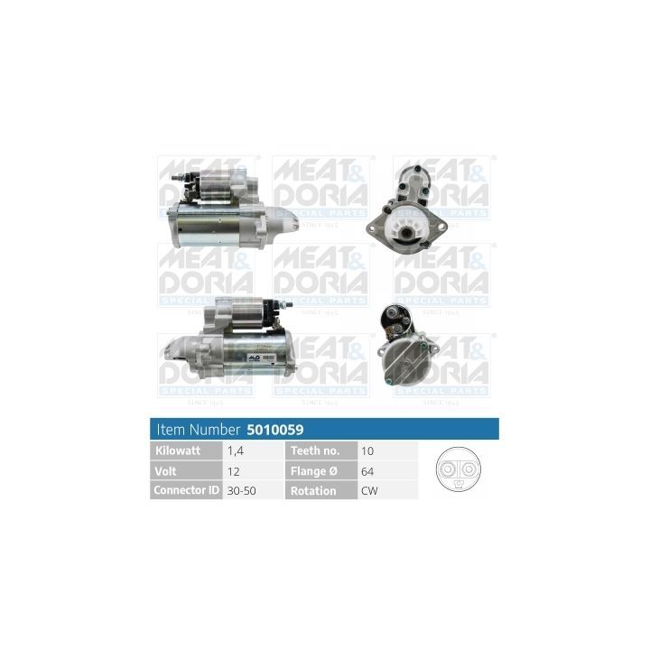 Starteris MEAT & DORIA 5010059