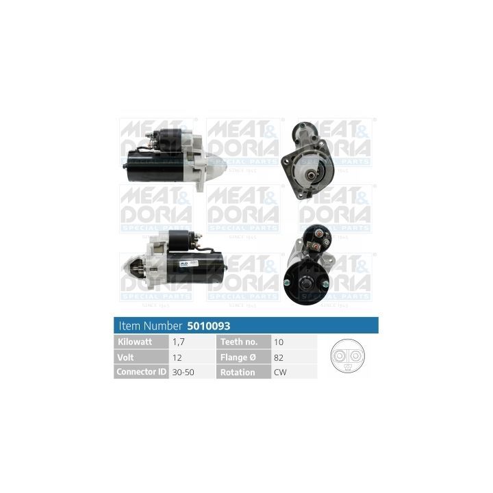 Starteris MEAT & DORIA 5010093