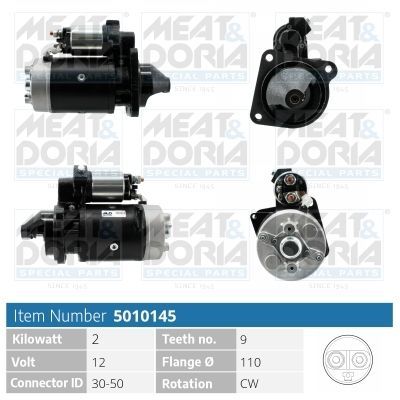 Starteris MEAT & DORIA 5010145