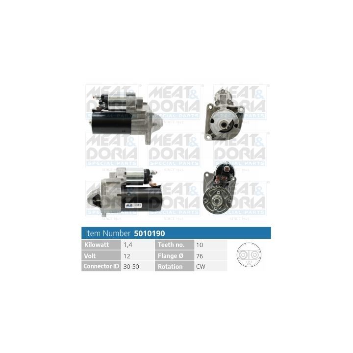 Starteris MEAT & DORIA 5010190