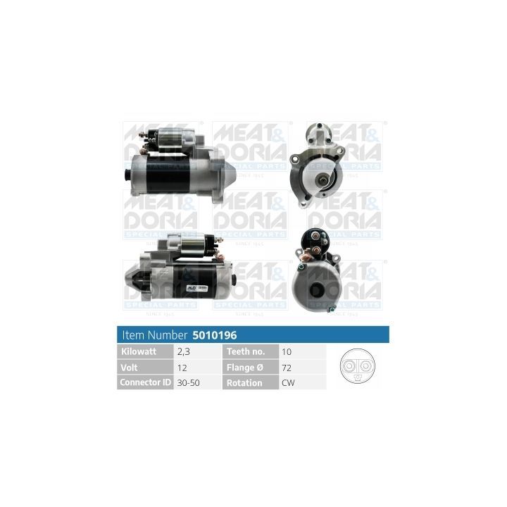 Starteris MEAT & DORIA 5010196