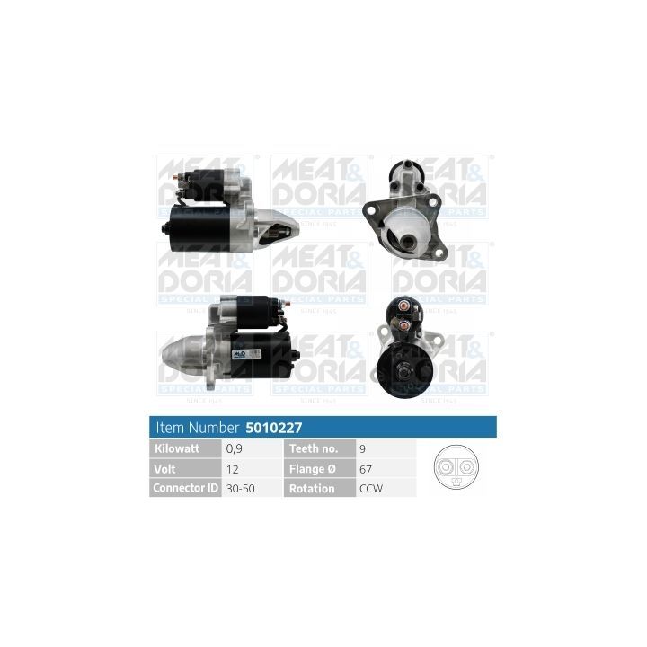 Starteris MEAT & DORIA 5010227