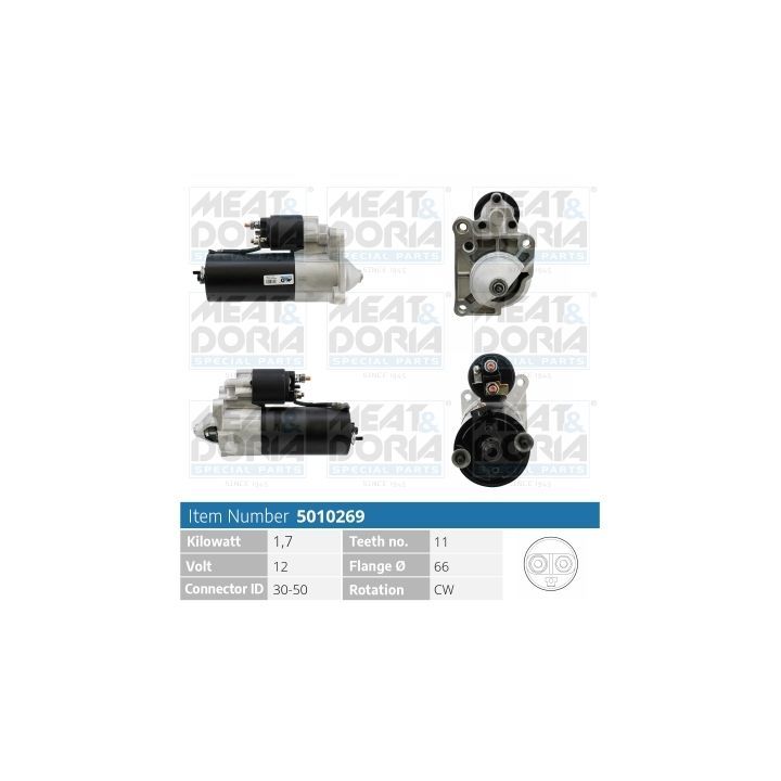 Starteris MEAT & DORIA 5010269