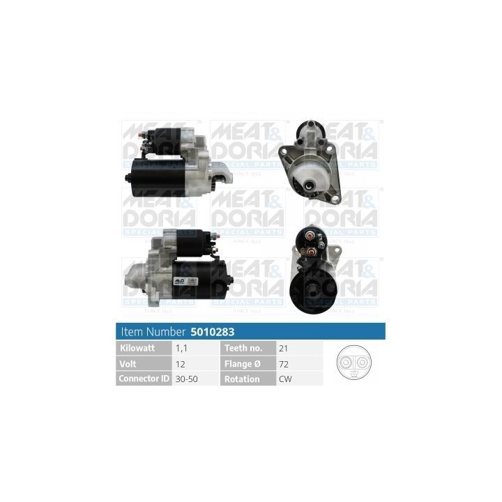 Starteris MEAT & DORIA 5010283