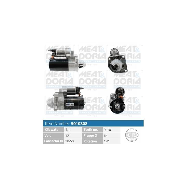 Starteris MEAT & DORIA 5010308