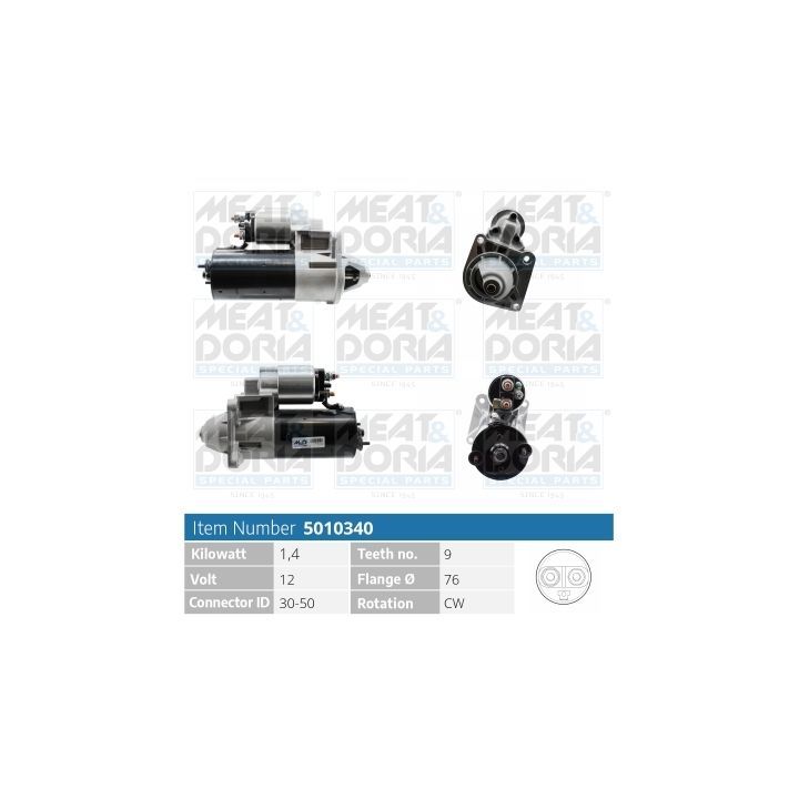 Starteris MEAT & DORIA 5010340