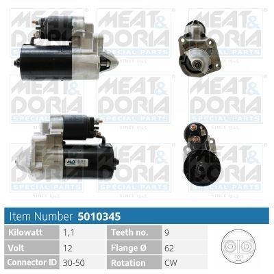 Starteris MEAT & DORIA 5010345