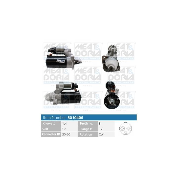 Starteris MEAT & DORIA 5010406
