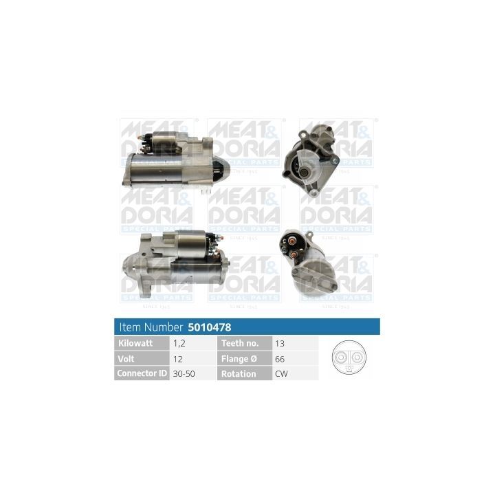 Starteris MEAT & DORIA 5010478