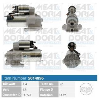 Starteris MEAT & DORIA 5014896