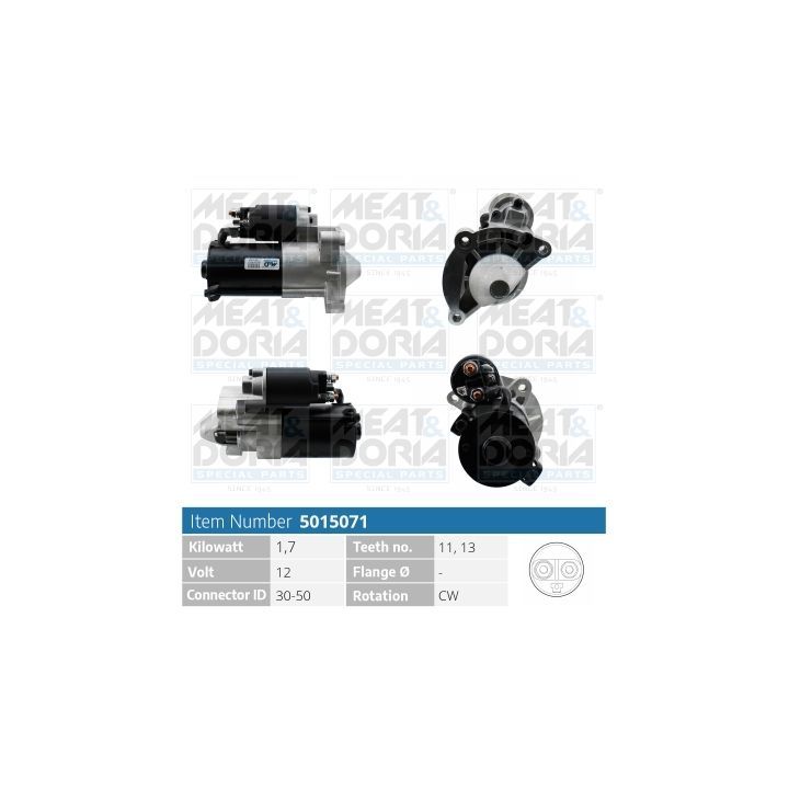 Starteris MEAT & DORIA 5015071