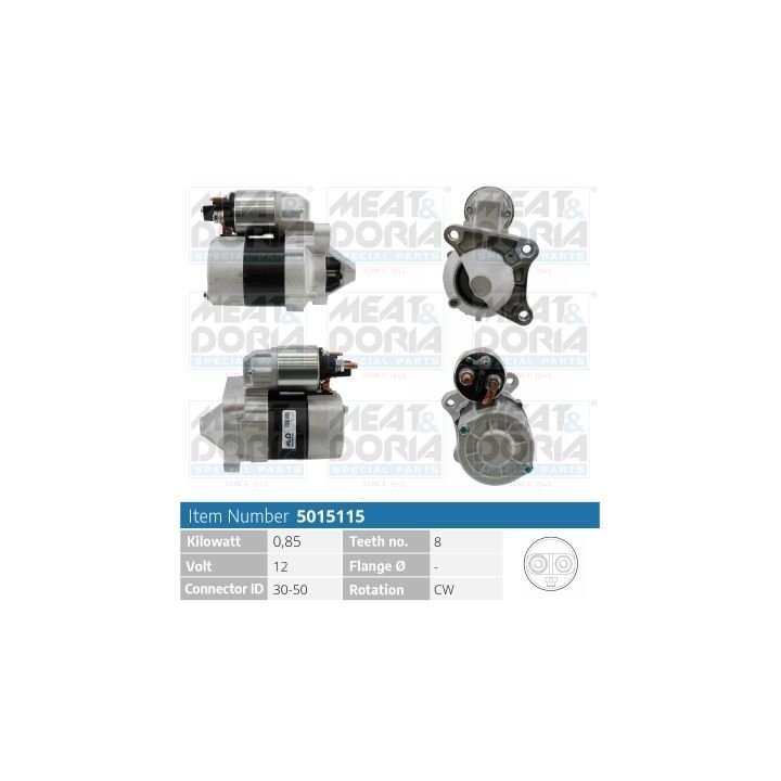 Starteris MEAT & DORIA 5015115