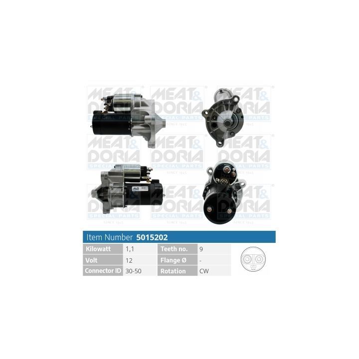 Starteris MEAT & DORIA 5015202