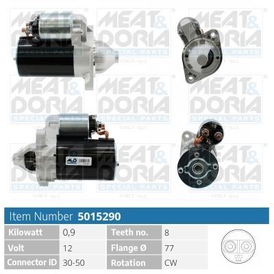 Starteris MEAT & DORIA 5015290