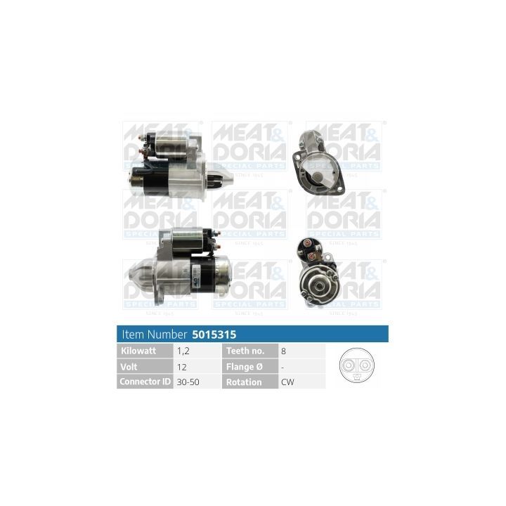 Starteris MEAT & DORIA 5015315