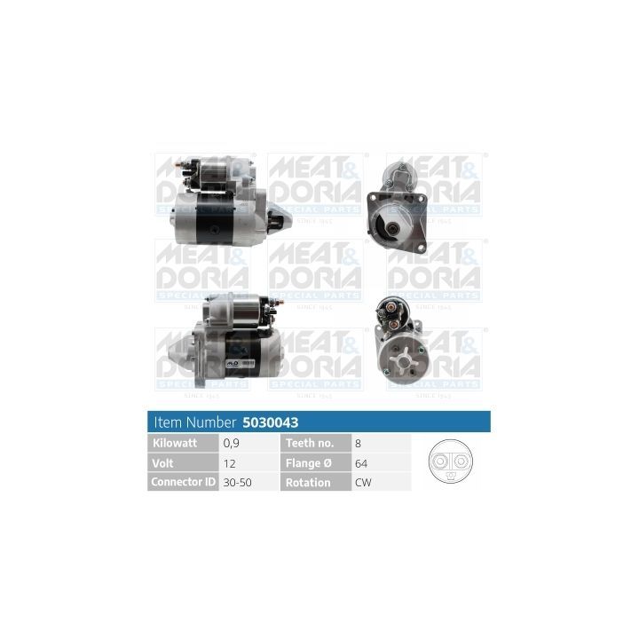 Starteris MEAT & DORIA 5030043