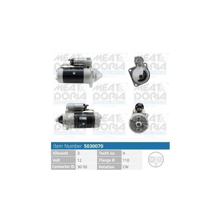 Starteris MEAT & DORIA 5030070