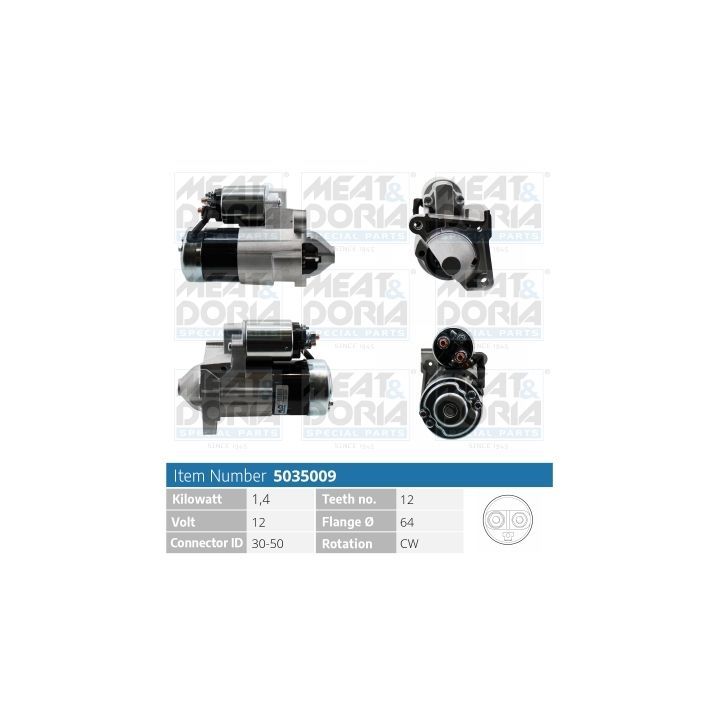 Starteris MEAT & DORIA 5035009