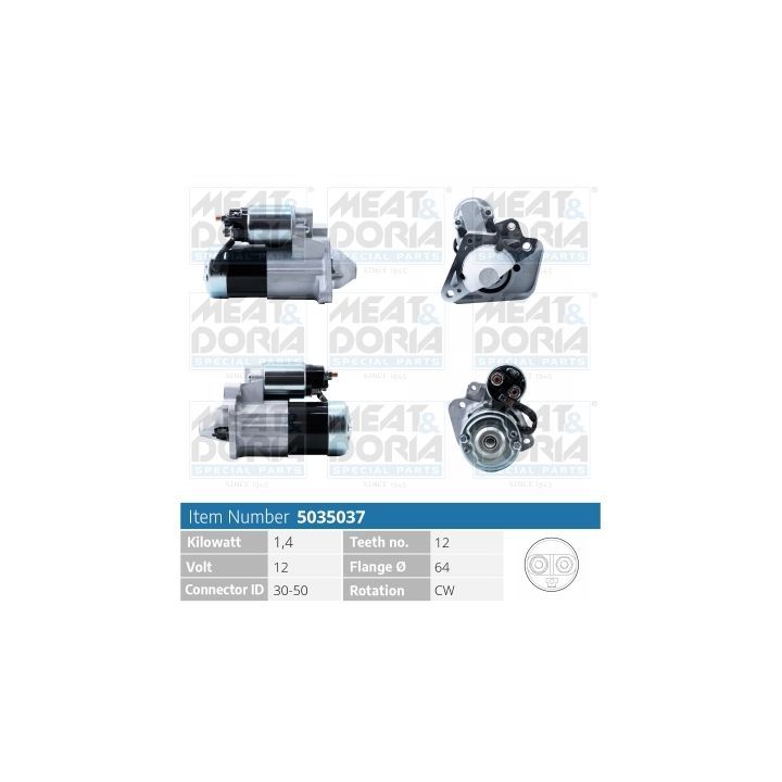 Starteris MEAT & DORIA 5035037