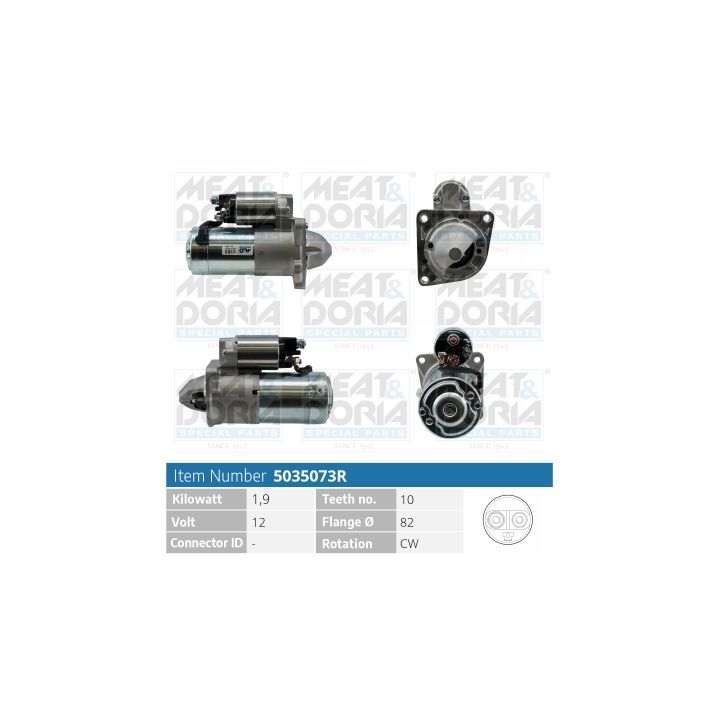 Starteris MEAT & DORIA 5035073