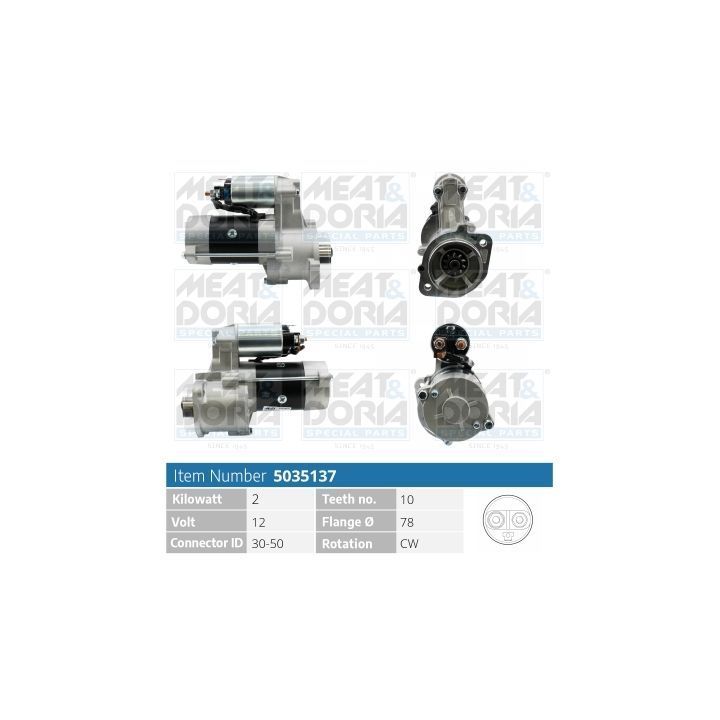Starteris MEAT & DORIA 5035137
