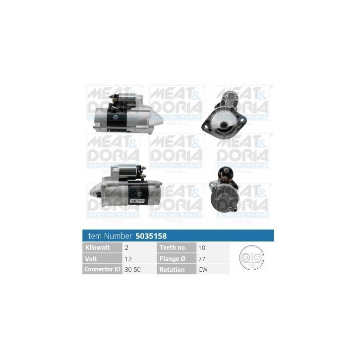 Starteris MEAT & DORIA 5035158