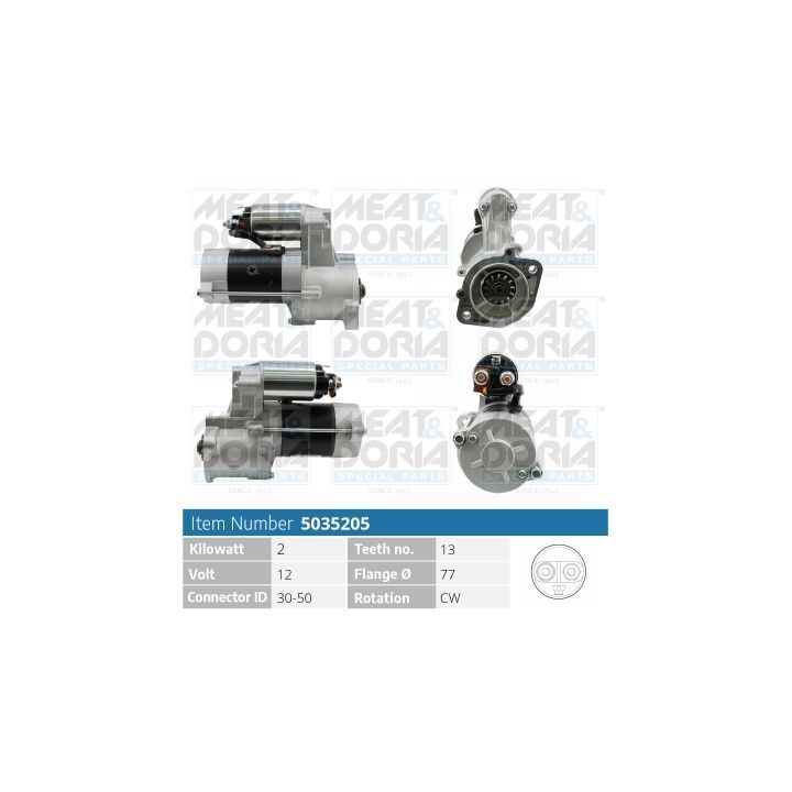 Starteris MEAT & DORIA 5035205