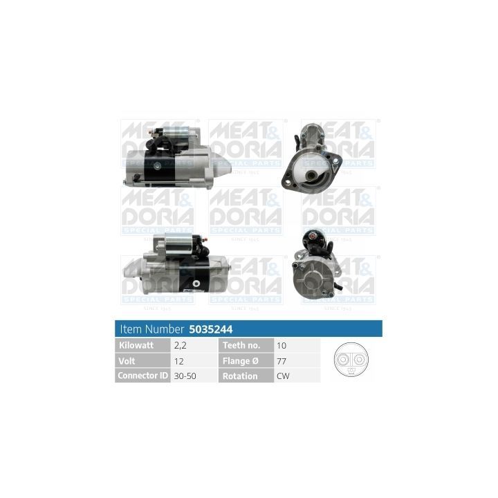 Starteris MEAT & DORIA 5035244