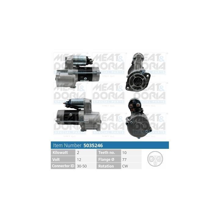 Starteris MEAT & DORIA 5035246