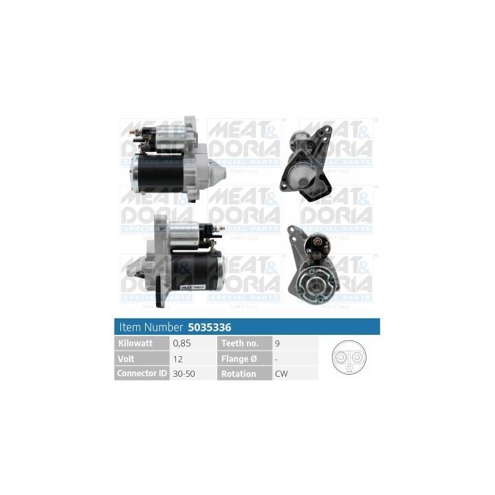 Starteris MEAT & DORIA 5035336