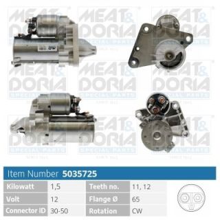 Starteris MEAT & DORIA 5035725