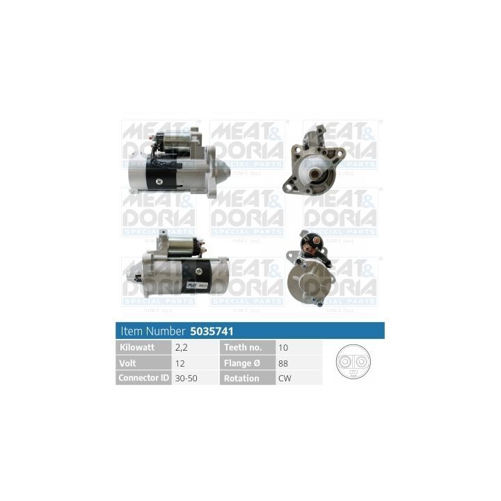 Starteris MEAT & DORIA 5035741