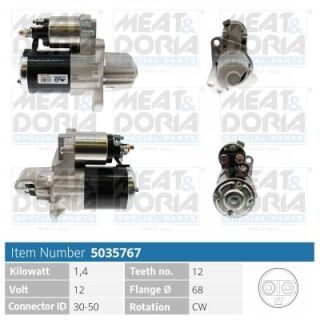 Starteris MEAT & DORIA 5035767